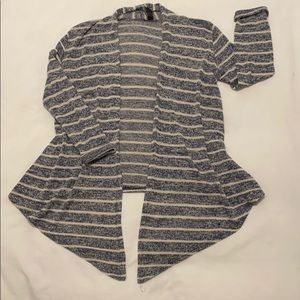 5/$30 Blue and White Cardigan